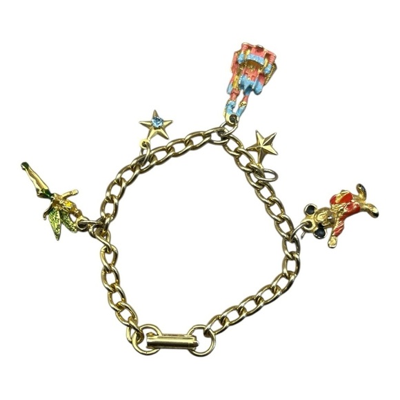 VINTAGE 1960'S "LITTLE MISS" DISNEYLAND CHARM BRACELET - Picture 7 of 7